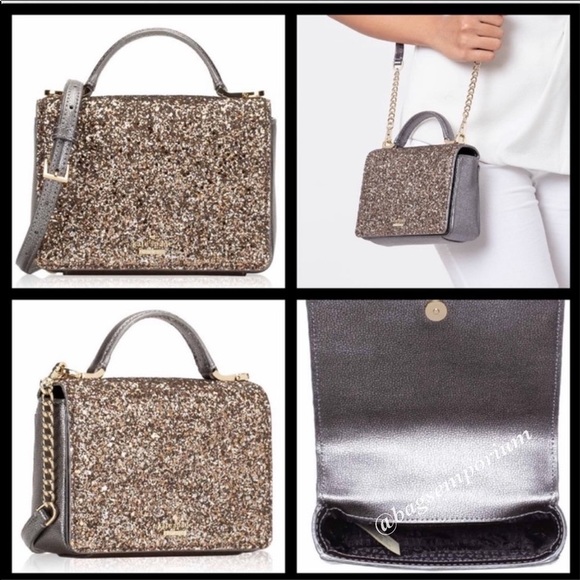 💫 Kate Spade Maisie Glitter Crossbody Wallet Set - Picture 6 of 8